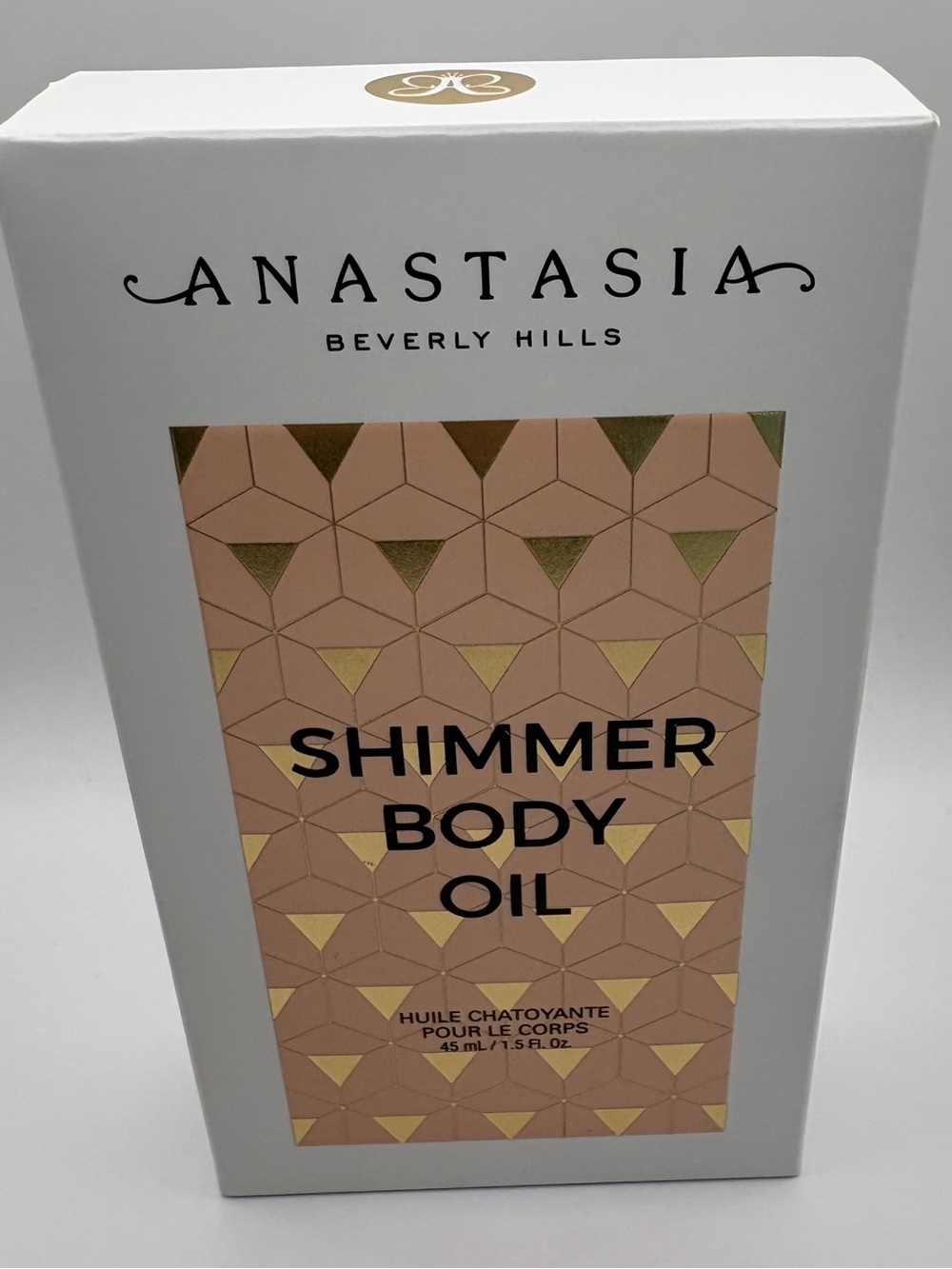 NEW ANASTASIA BEVERLY HILLS  SHIMMER BODY OIL 45ML IN SHADE ROSE GOLD BNIB NWT